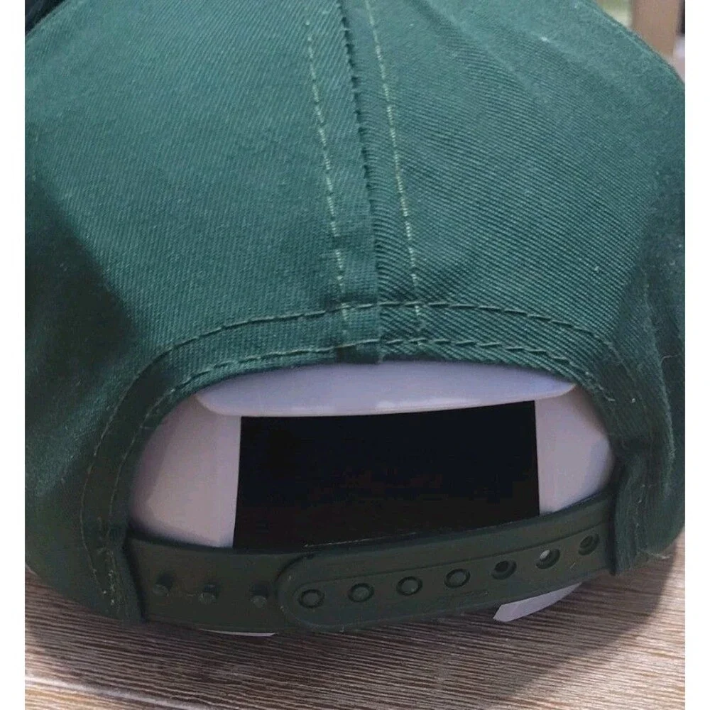 VINTAGE Oakland Athletics A’s Eds West Pro Youth Snapback Hat Cap Snapback Green